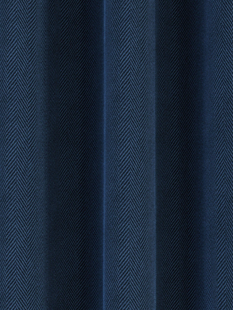 Enhanced Living navy Chester thermal blackout curtains (British brand)