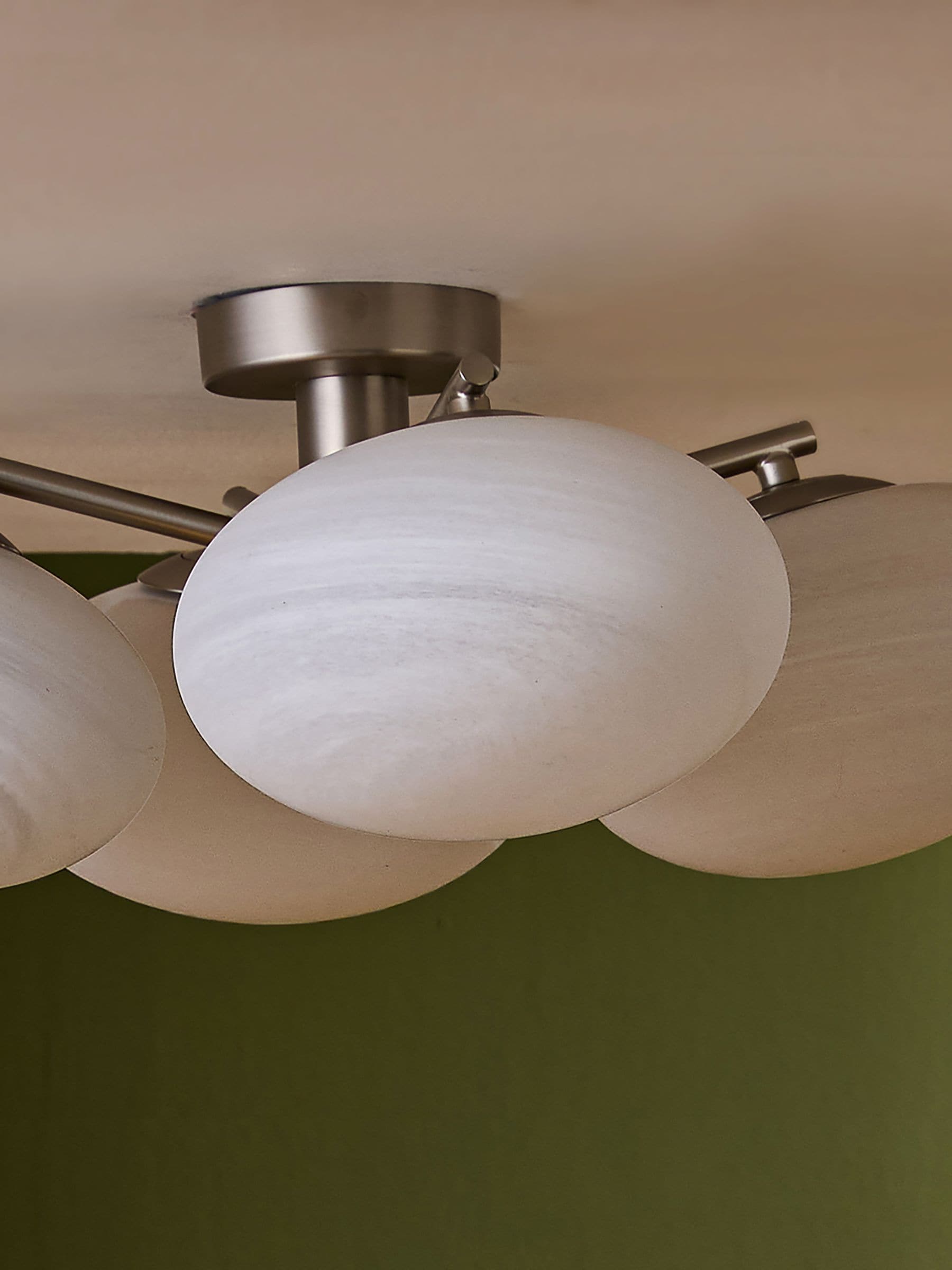 MADE.COM white spare glass orb for Caleb lights (British brand)