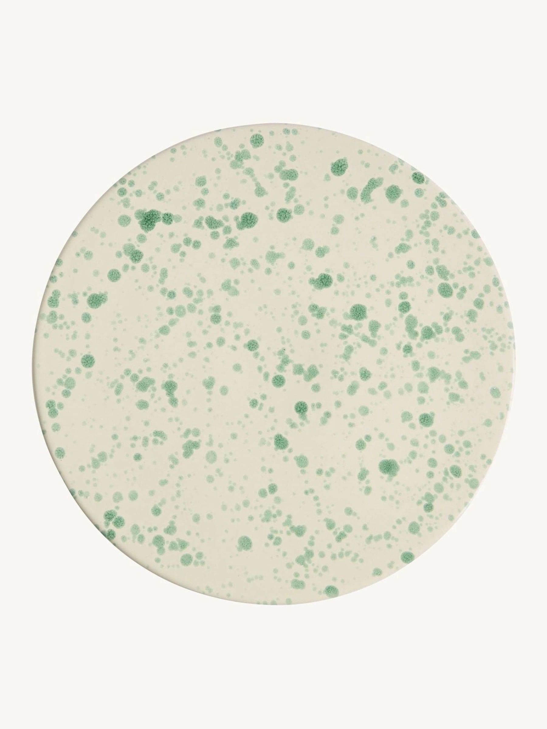 Hot Pottery pistachio splatter cake stand (British brand)