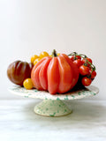 Hot Pottery Pistachio Splatter Cake Stand