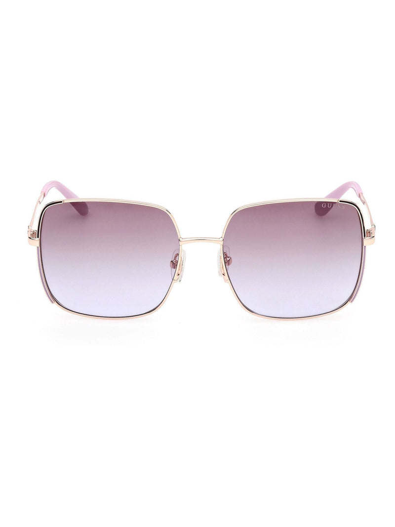 Guess square metal sunglasses, UK version