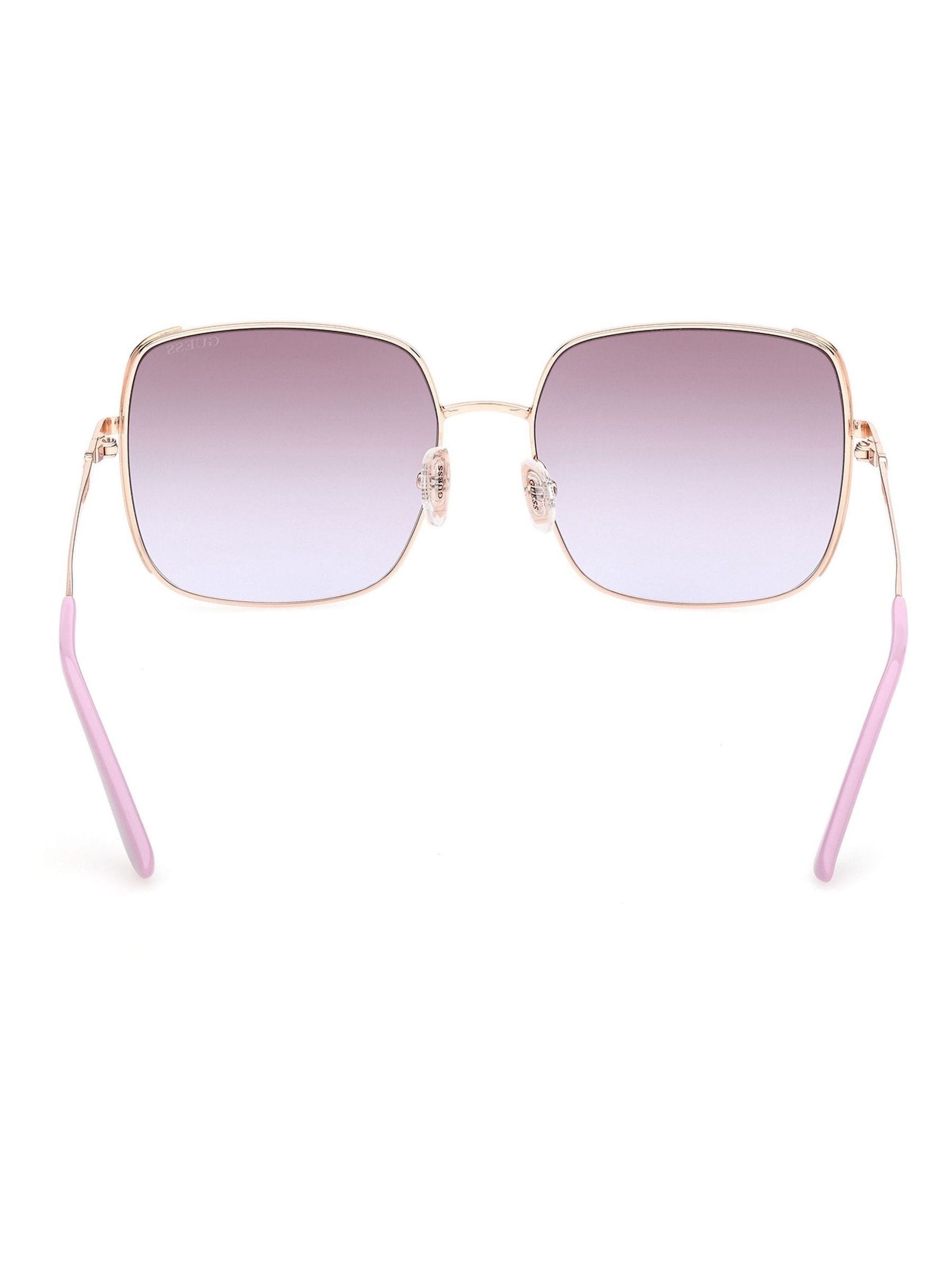 Guess square metal sunglasses, UK version