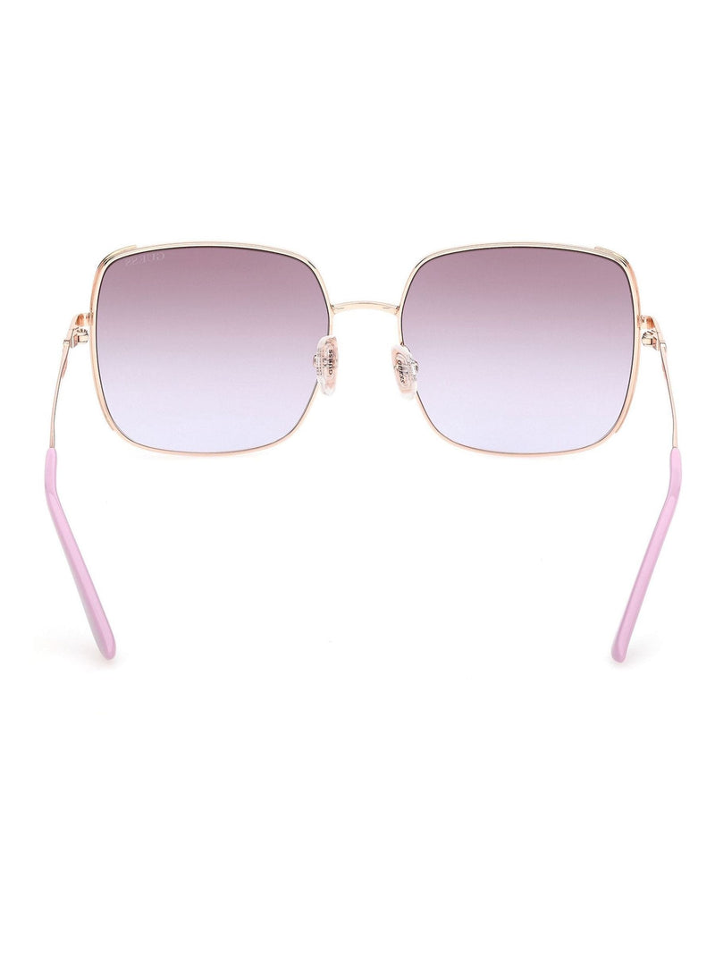 Guess square metal sunglasses, UK version