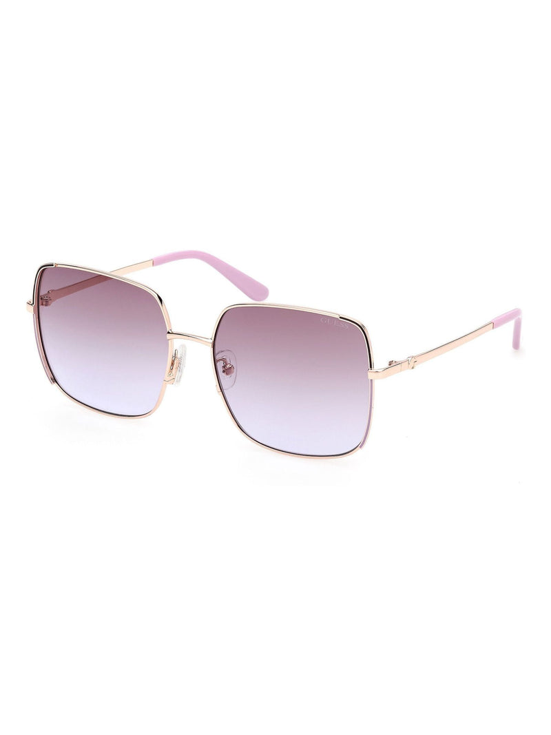 Guess square metal sunglasses, UK version