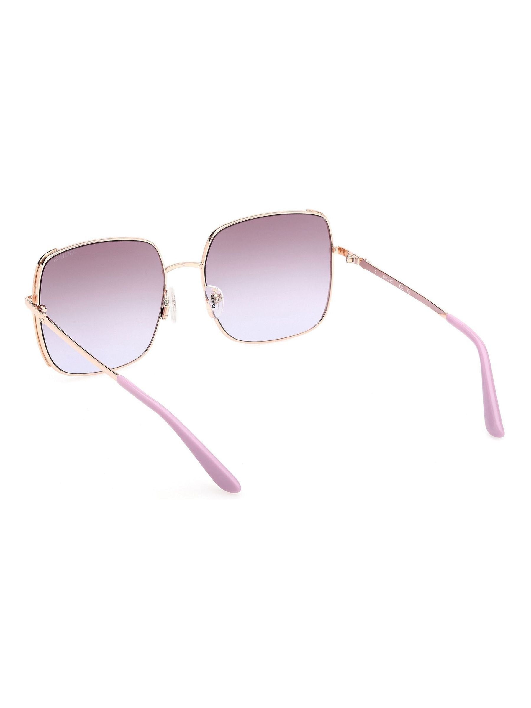 Guess square metal sunglasses, UK version