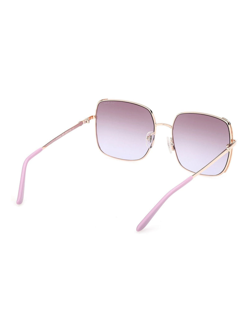 Guess square metal sunglasses, UK version