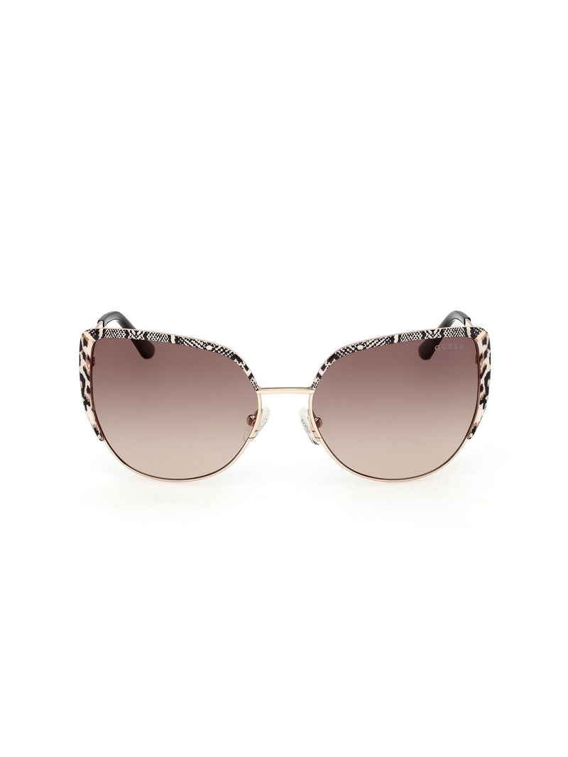 Guess black metal cat eye sunglasses, UK version