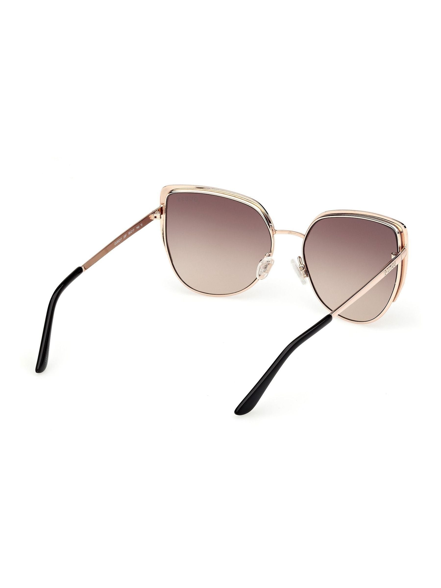 Guess black metal cat eye sunglasses, UK version