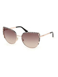 Guess black metal cat eye sunglasses, UK version