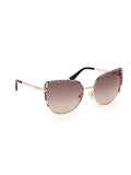 Guess black metal cat eye sunglasses, UK version