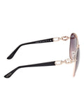 Guess gold metal pilot sunglasses, imported from the UK