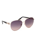 Guess gold metal pilot sunglasses, imported from the UK