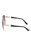 Guess gold metal pilot sunglasses, imported from the UK
