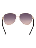 Guess gold metal pilot sunglasses, imported from the UK