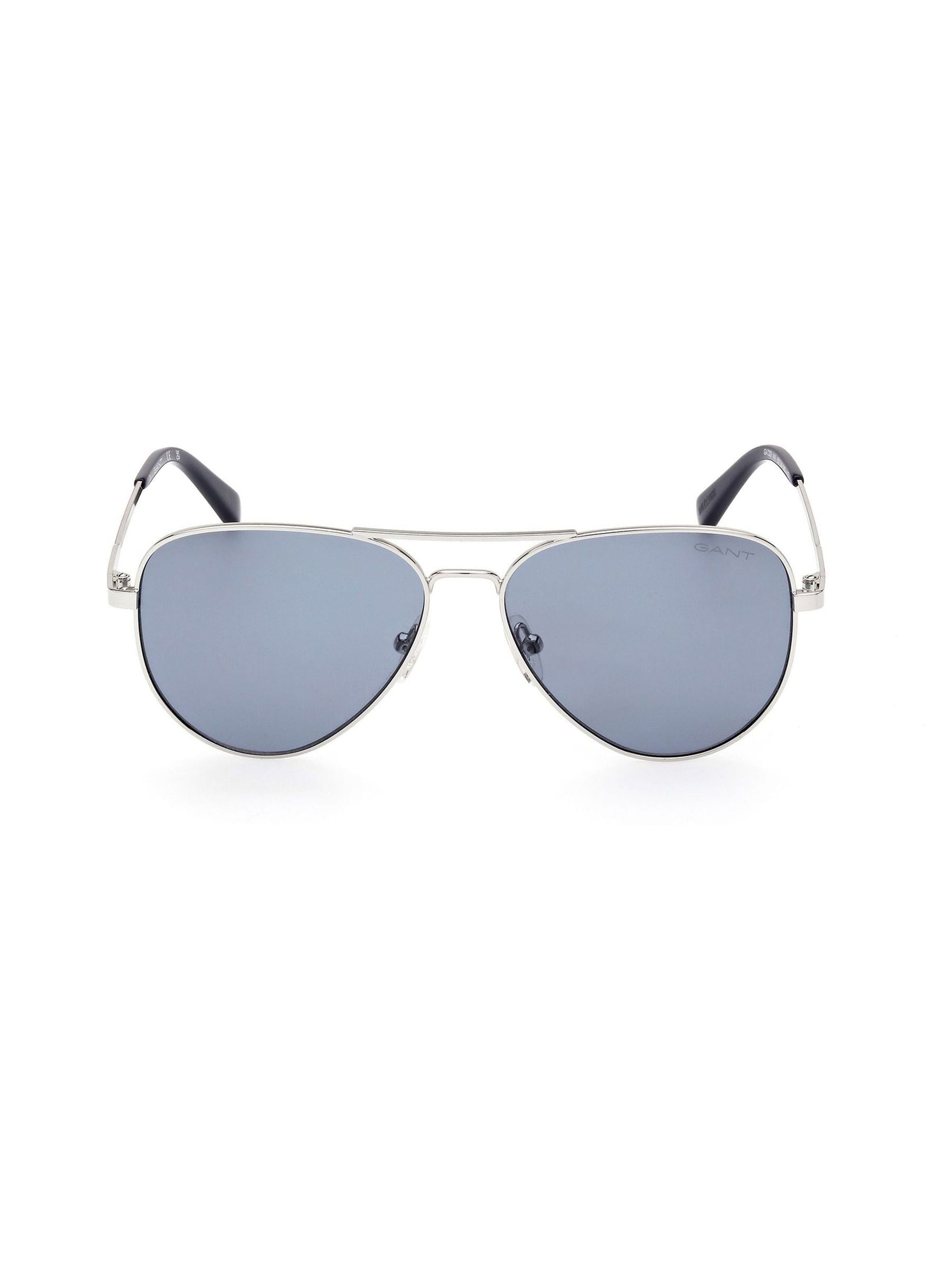 GANT cream metal aviator sunglasses for men - British product