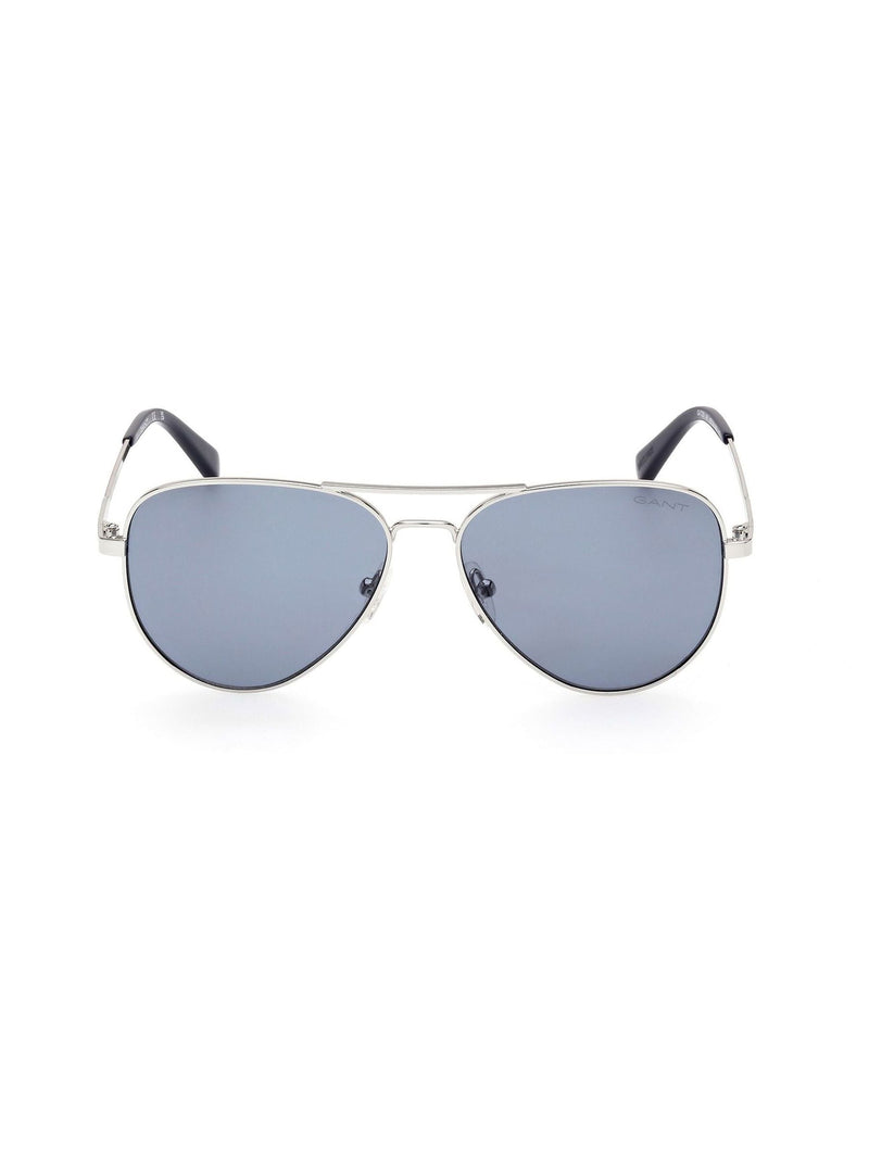 GANT cream metal aviator sunglasses for men - British product