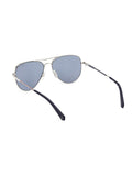 GANT cream metal aviator sunglasses for men - British product