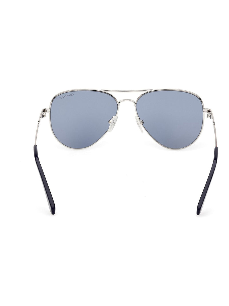 GANT cream metal aviator sunglasses for men - British product