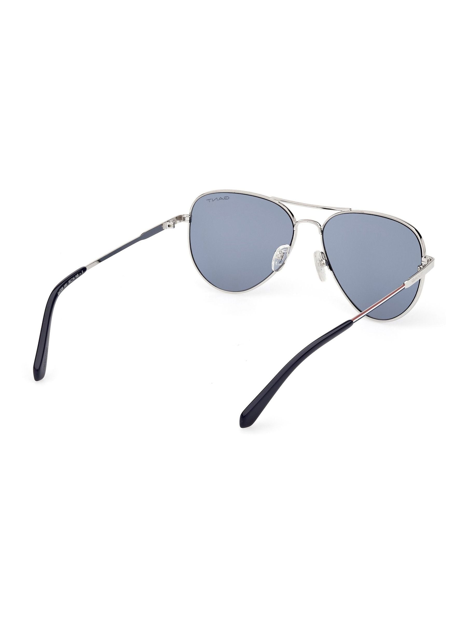 GANT cream metal aviator sunglasses for men - British product