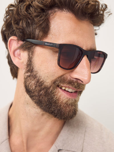 Next GANT Brown Classic Sunglasses- Buy online at McGrocer