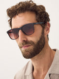 GANT Classic Sunglasses in brown acetate, imported from the UK