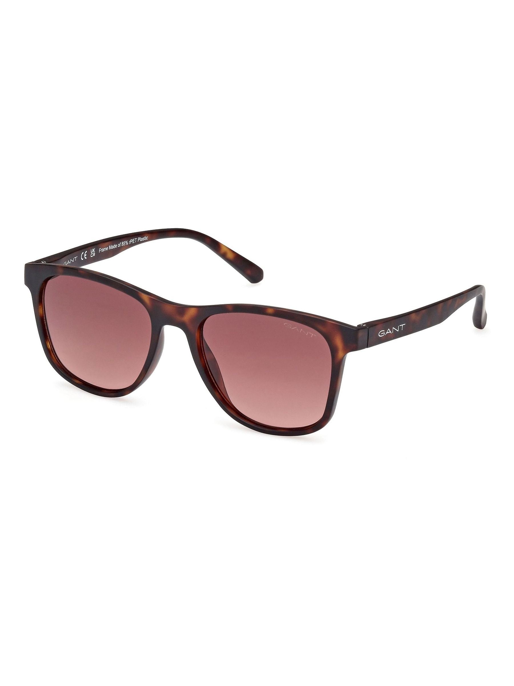 GANT Classic Sunglasses in brown acetate, imported from the UK