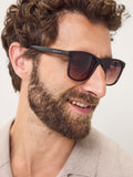 GANT Classic Sunglasses in brown acetate, imported from the UK