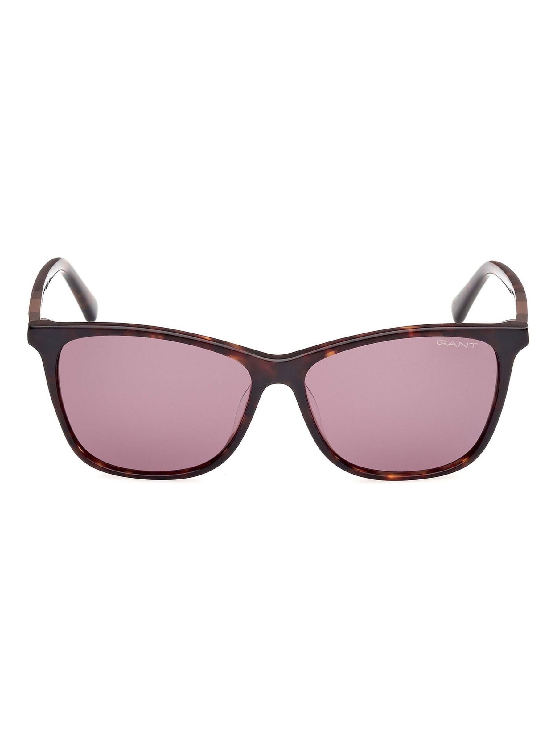 GANT brown dark Havana acetate sunglasses for women (British brand)