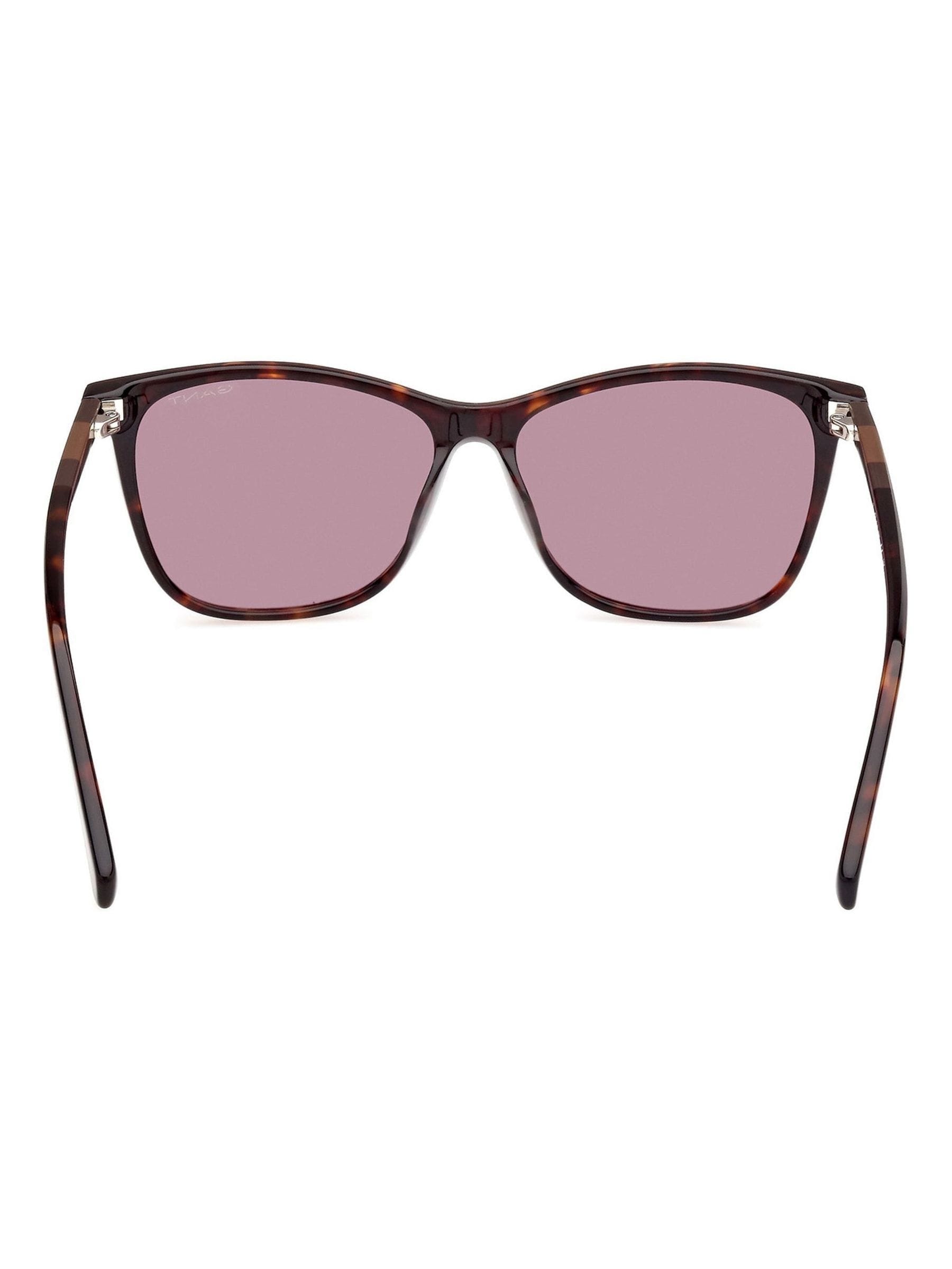 GANT brown dark Havana acetate sunglasses for women (British brand)