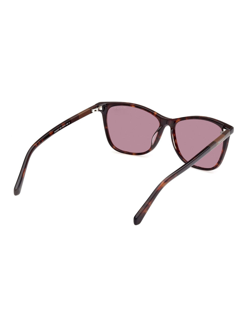 GANT brown dark Havana acetate sunglasses for women (British brand)