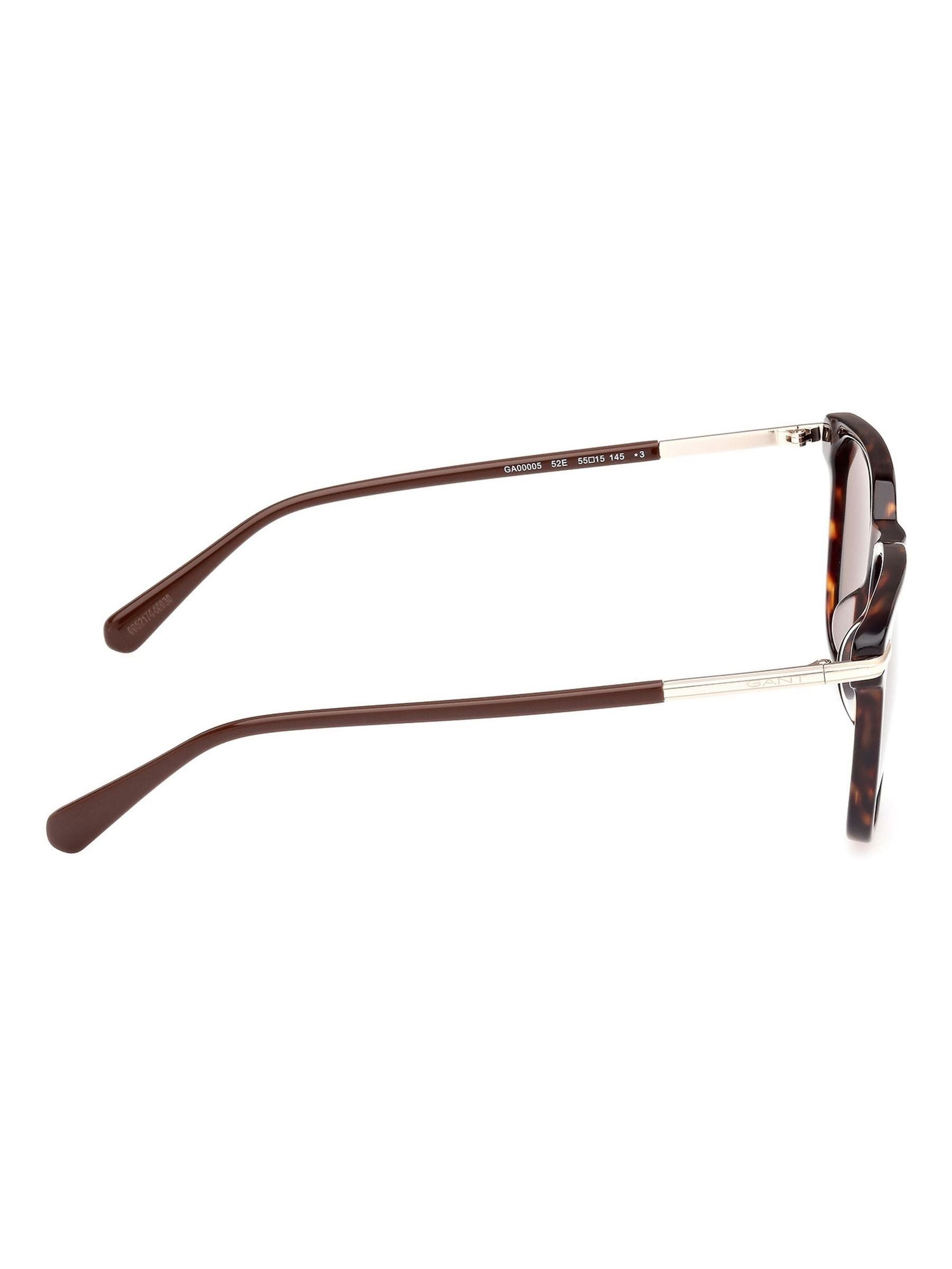 GANT brown square sunglasses dark havana, UK version