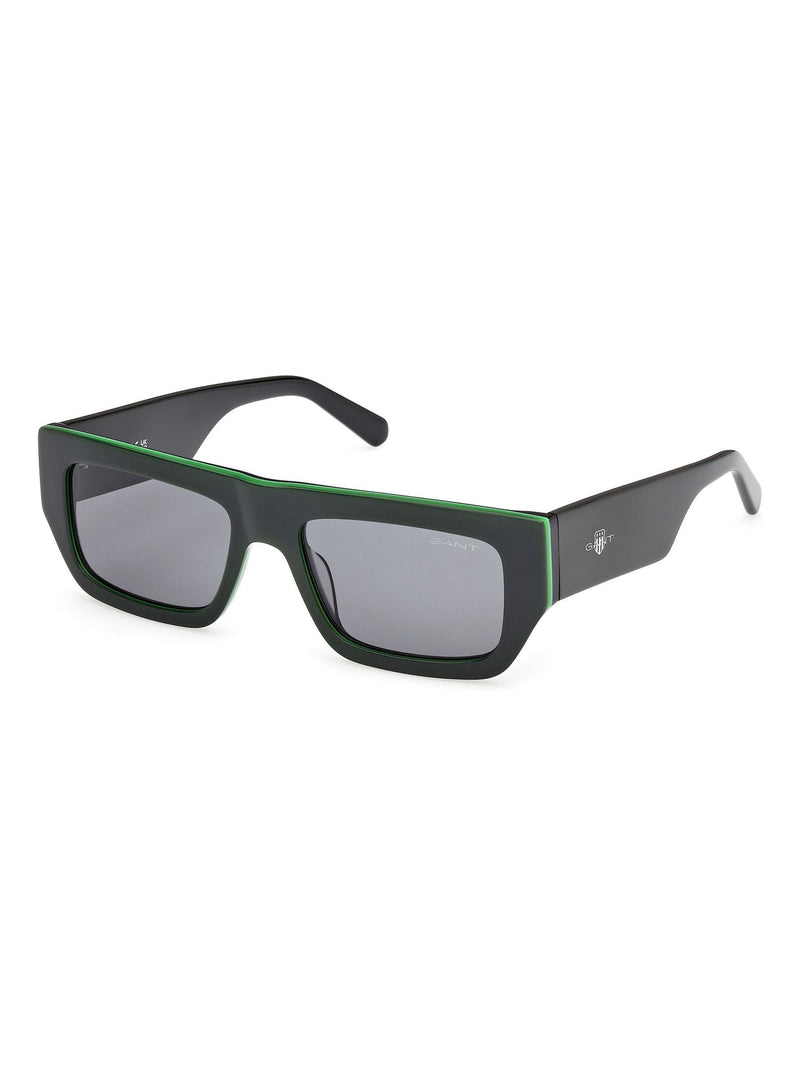 GANT green trendy sunglasses in dark havana (British brand)