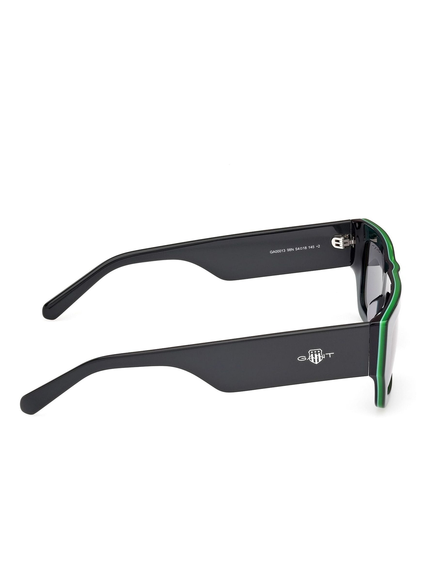 GANT green trendy sunglasses in dark havana (British brand)