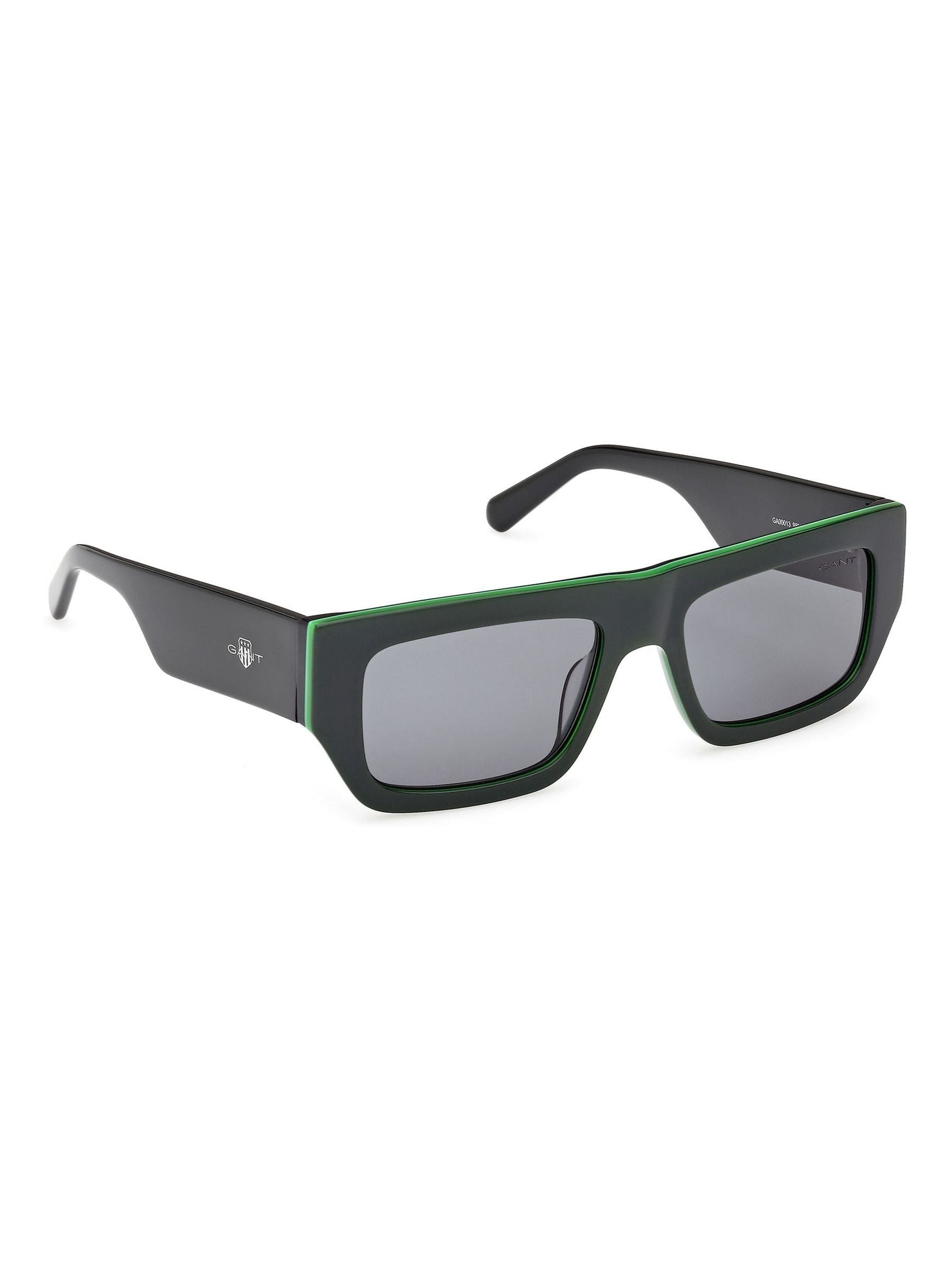 GANT green trendy sunglasses in dark havana (British brand)