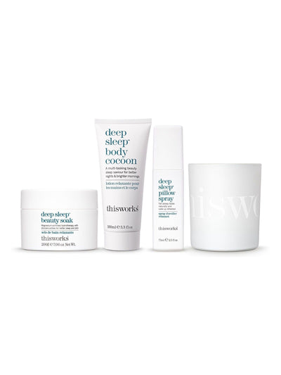 This Works With Sleep Comes Beauty Gift Set (Worth £106)