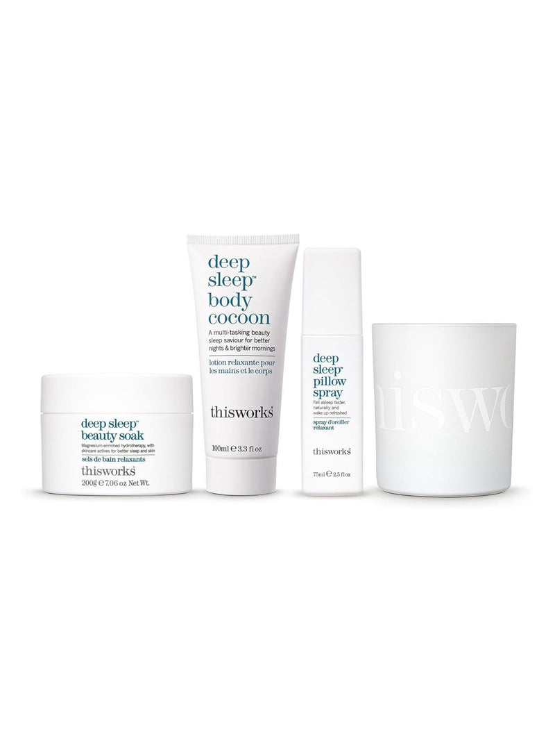 This Works With Sleep Comes Beauty Gift Set (Worth £106)