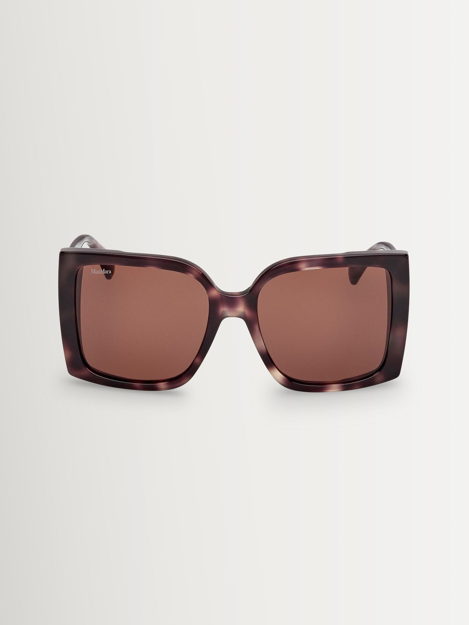 Max Mara brown modern sunglasses filter category 3, UK version