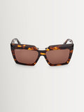Max Mara brown bold sunglasses (British brand)