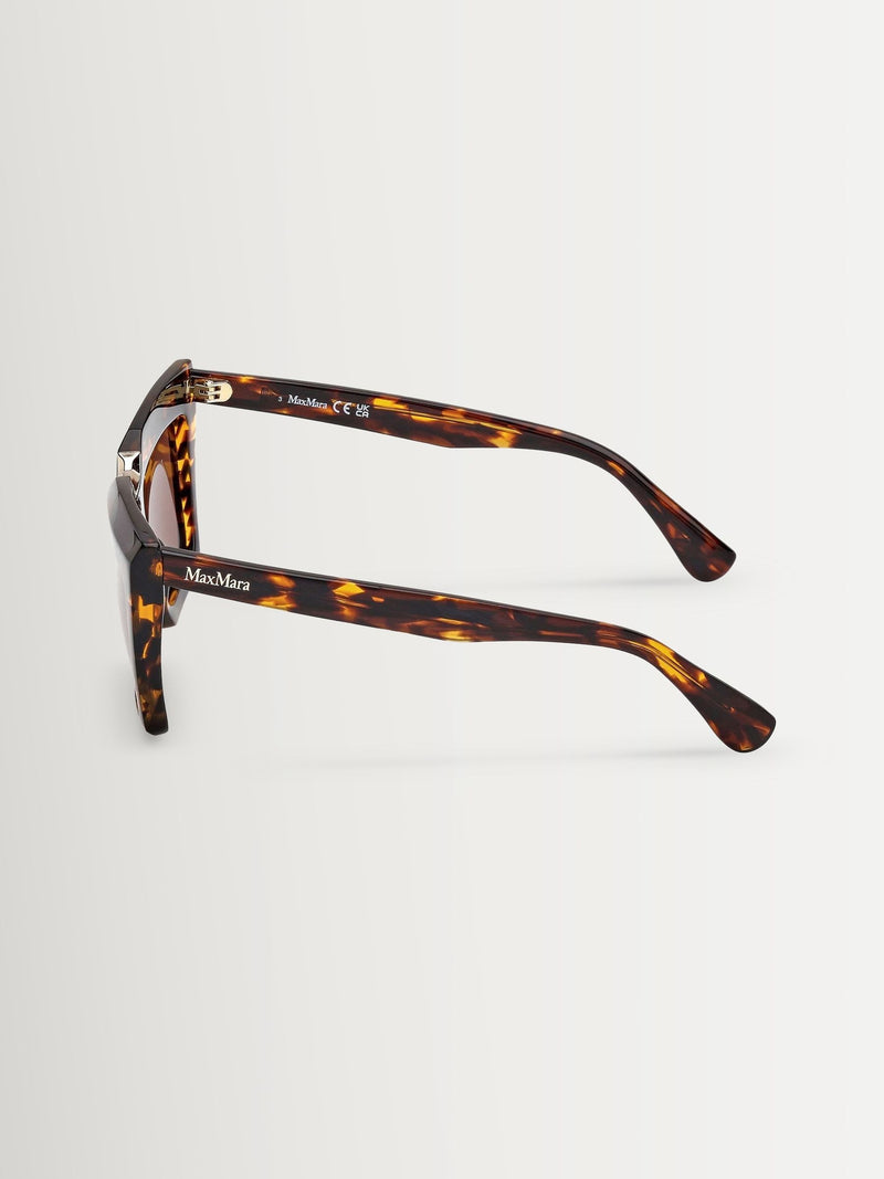 Max Mara brown bold sunglasses (British brand)