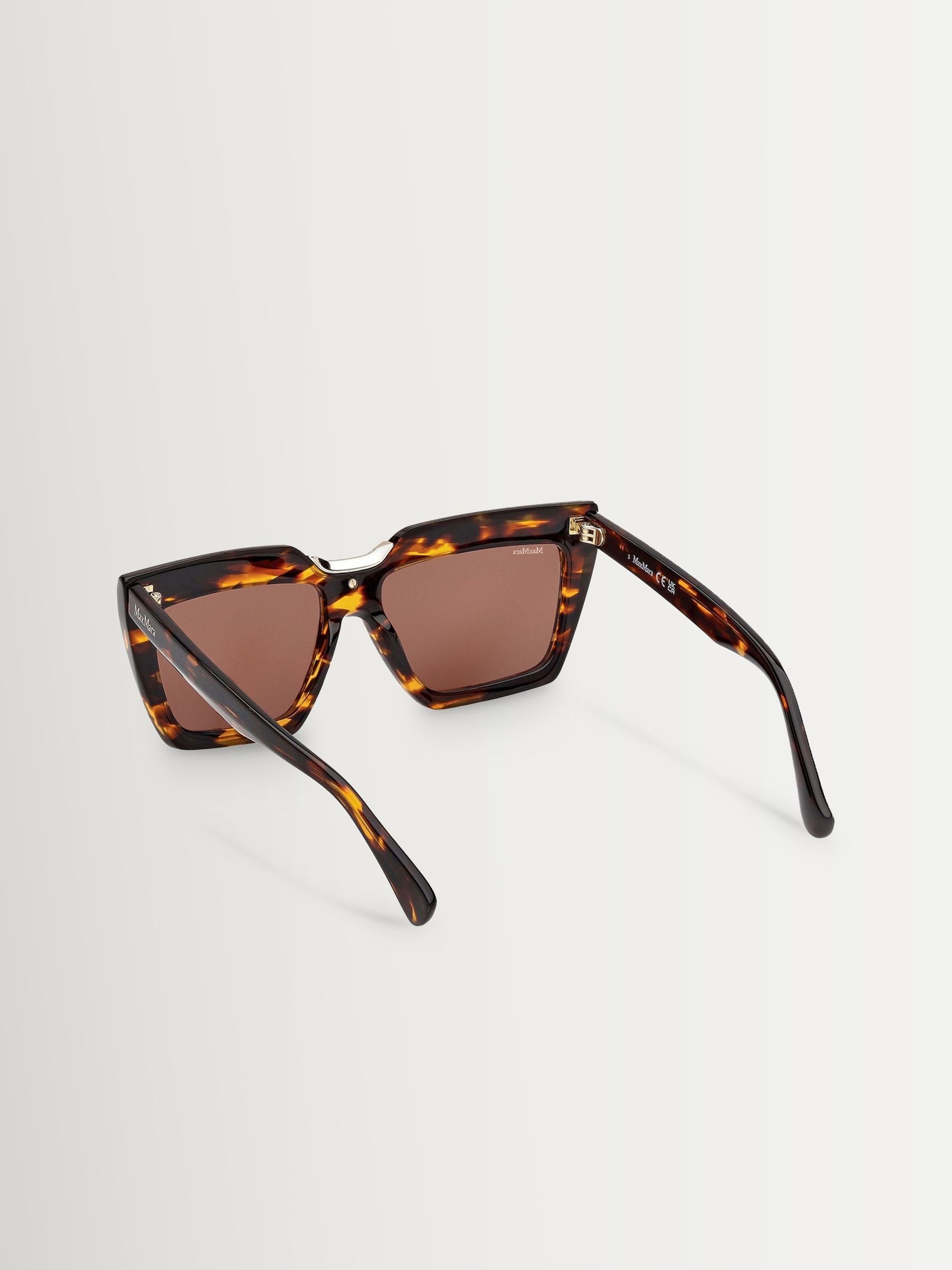 Max Mara brown bold sunglasses (British brand)