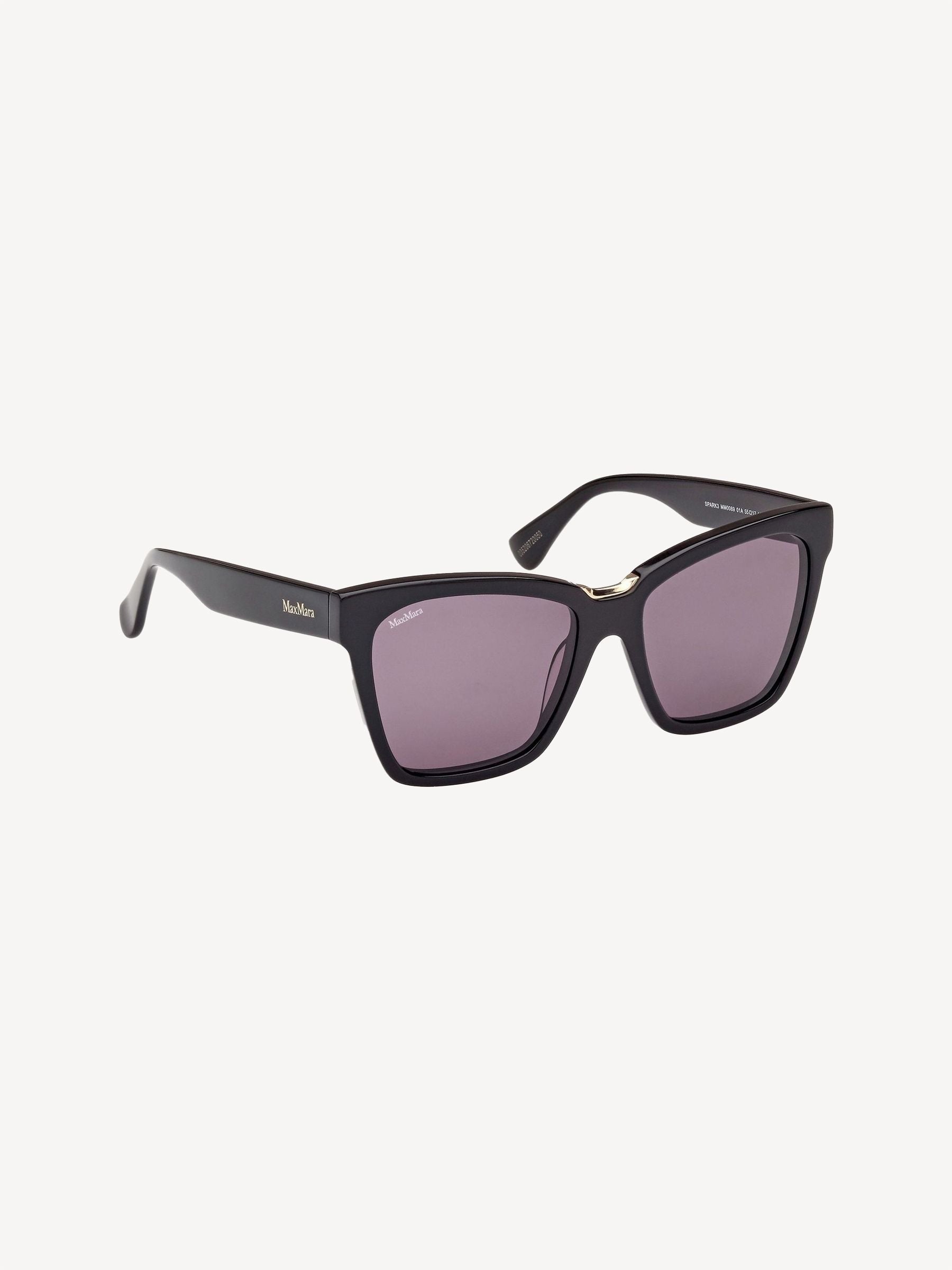Max Mara black square sunglasses, UK version