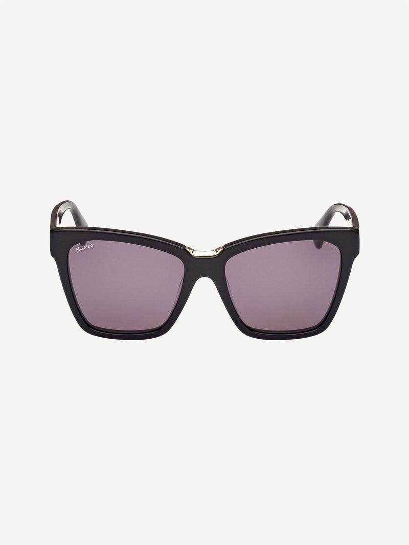 Max Mara black square sunglasses, UK version