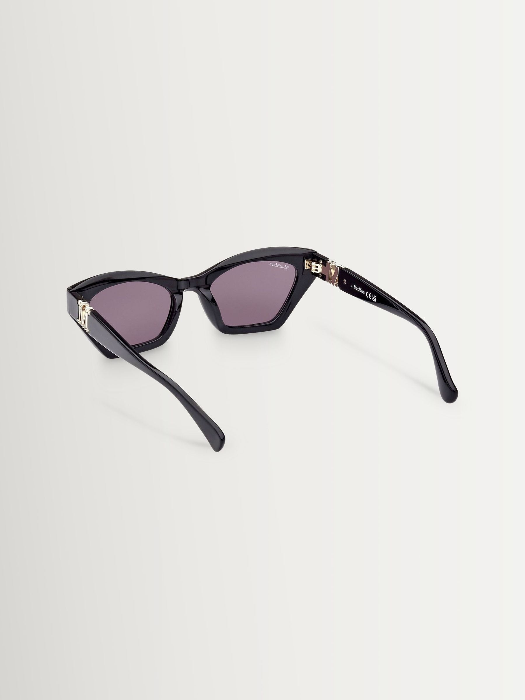 Max Mara black cat eye sunglasses (British brand)