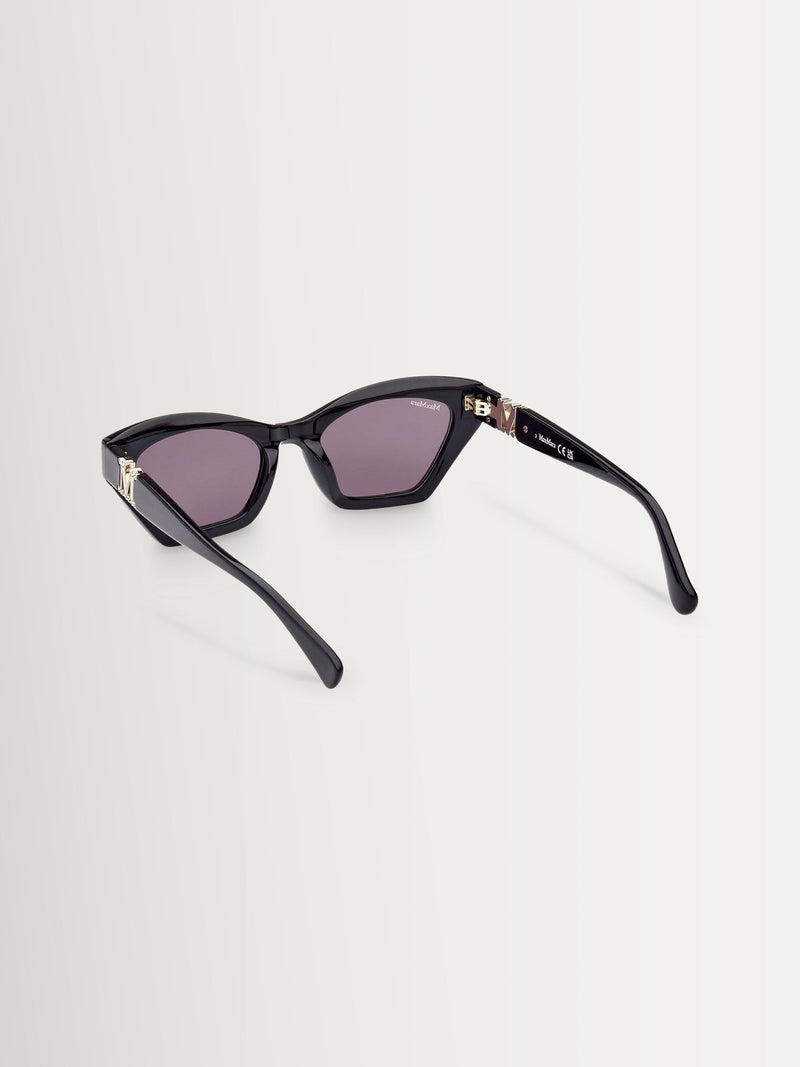 Max Mara black cat eye sunglasses (British brand)