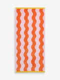 Green wiggle beach towel 4x23cm (British brand)