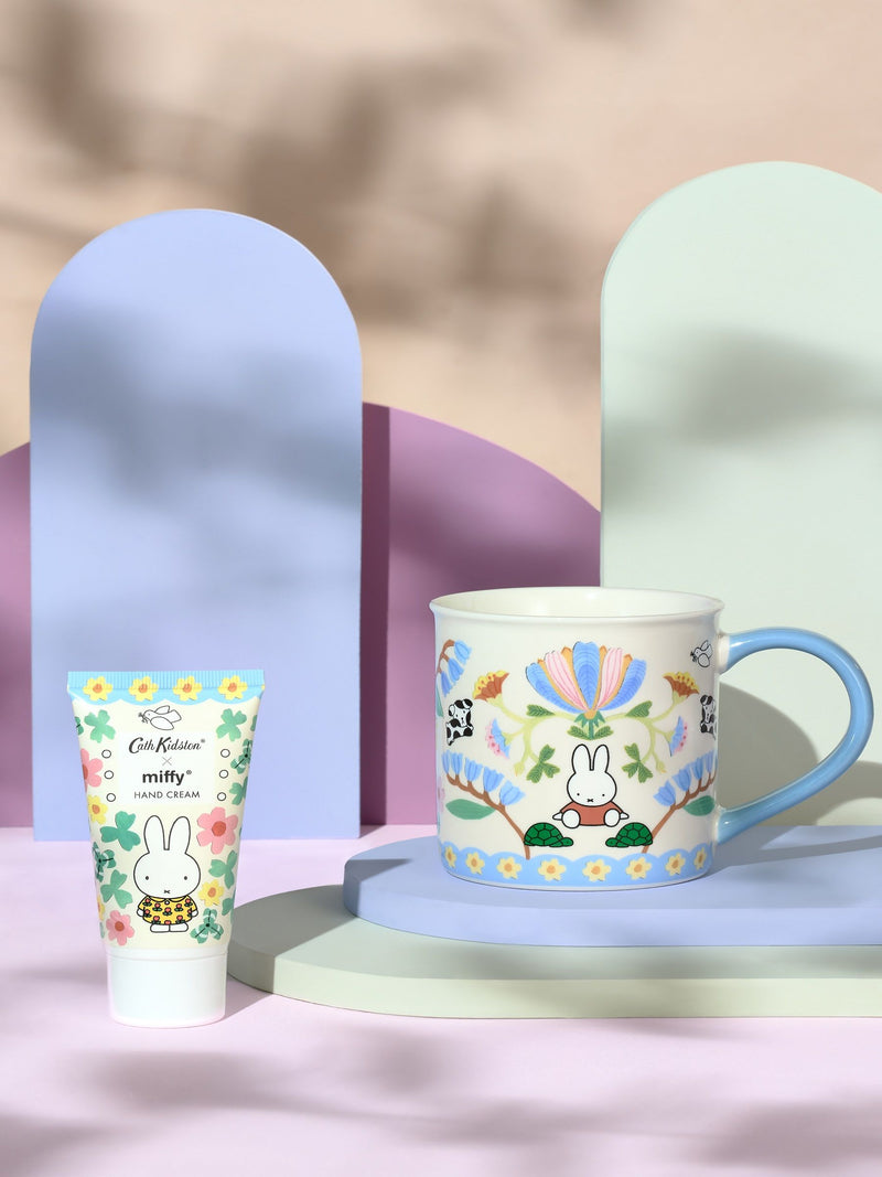 Cath Kidston Miffy mug set with hand cream - British product