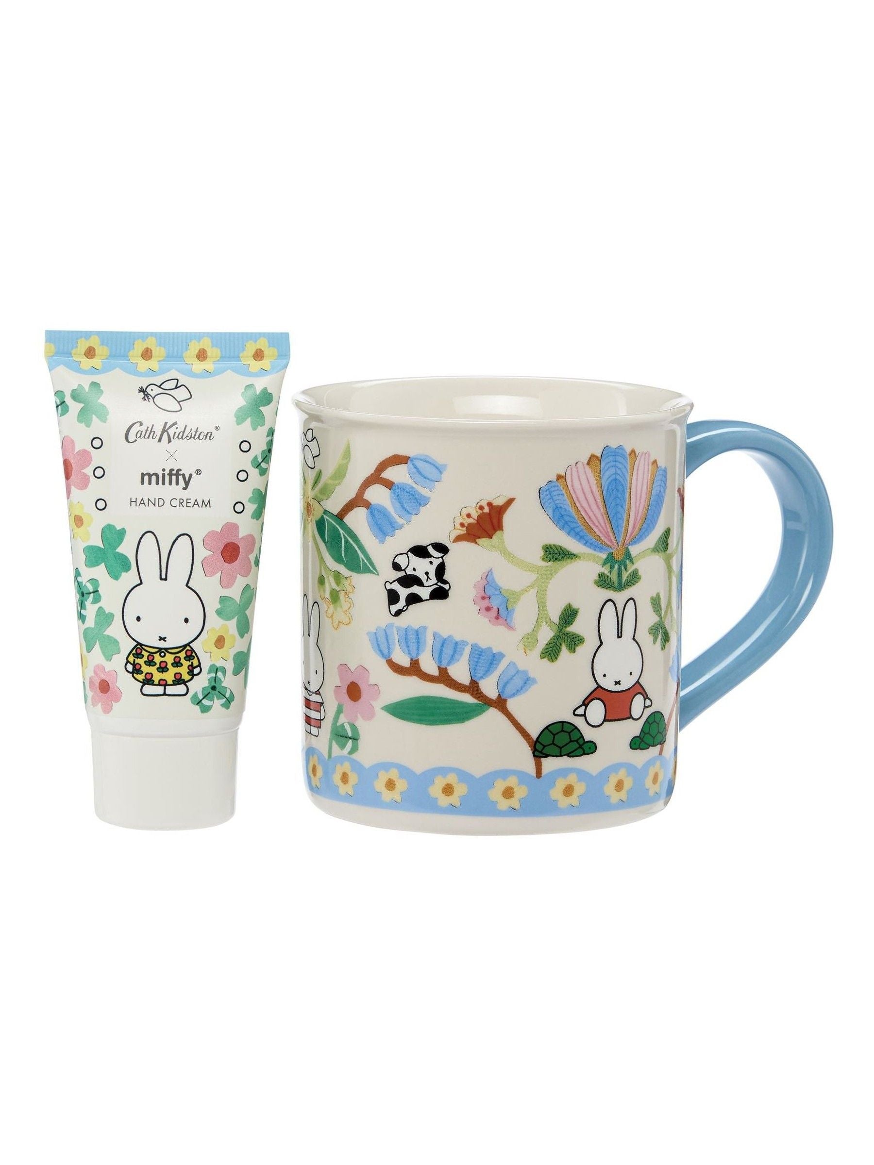 Cath Kidston Miffy mug set with hand cream - British product