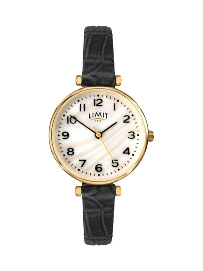 Next Limit Black Round Analogue Watch 30mm- Buy online at McGrocer