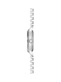 Limit silver 28mm round analogue watch with expanding bracelet, UK version