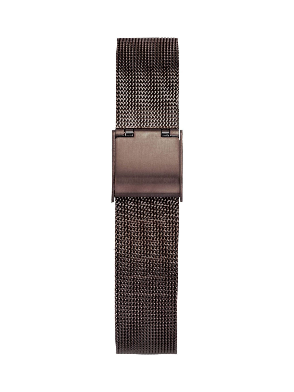 Women's 22mm Analogue Watch with Chocolate Dial and Brown Stainless Steel Bracelet